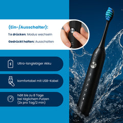 Denta-M elektrische Schallzahnbürste