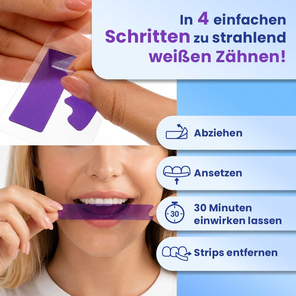 Premium Zahnbleaching Strips 14 Sets