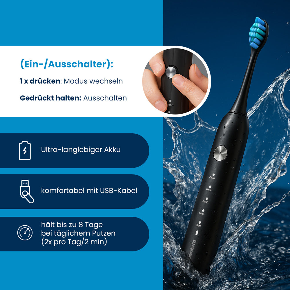 Denta-M elektrische Schallzahnbürste