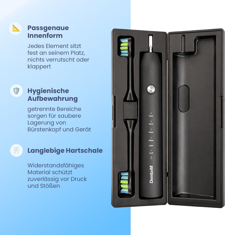 elektrische zahnbürste aufsatz aufbewahrung Denta-M Reise-Etui für elektrische Zahnbürste M13 – denta-m.de